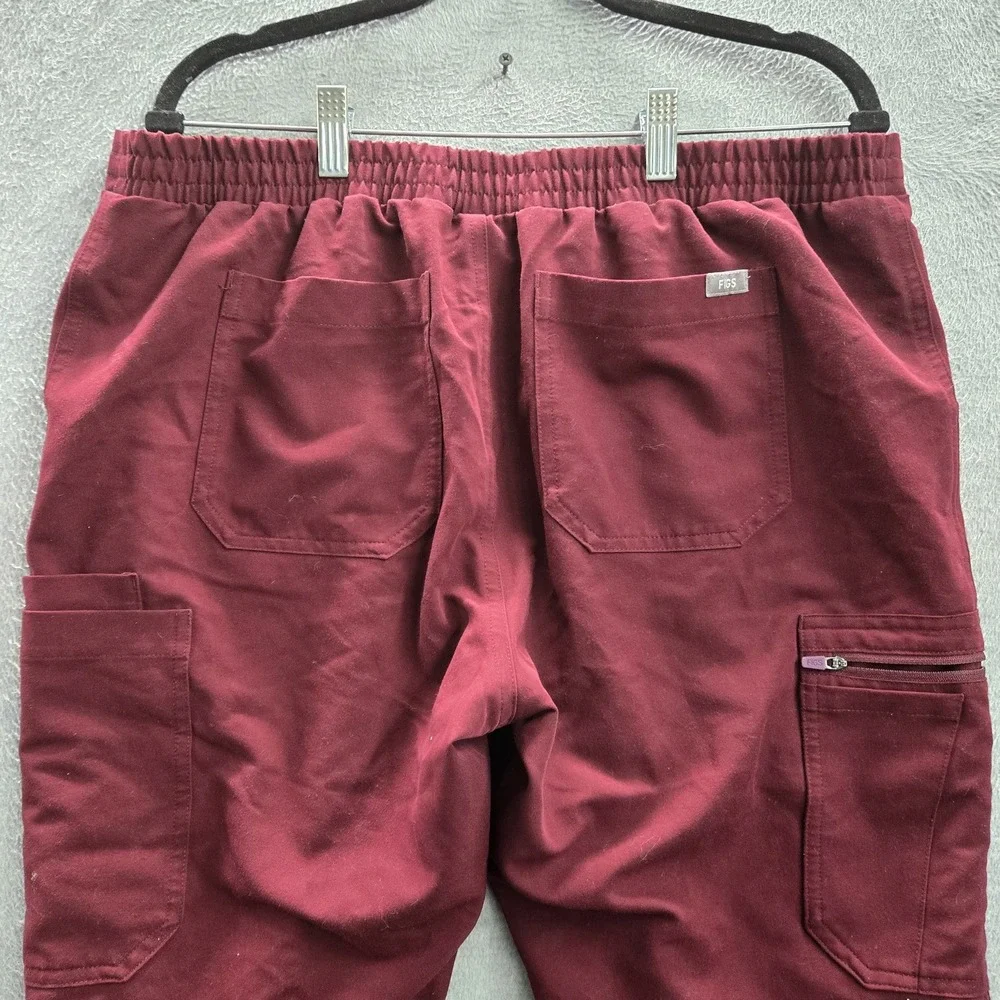 FIGS Women Scrub Pants L Red Yola Skinny‎ TW2000R PO#1619